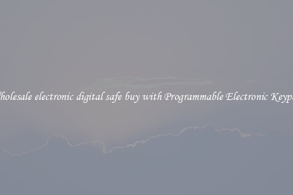 Wholesale electronic digital safe buy with Programmable Electronic Keypad 