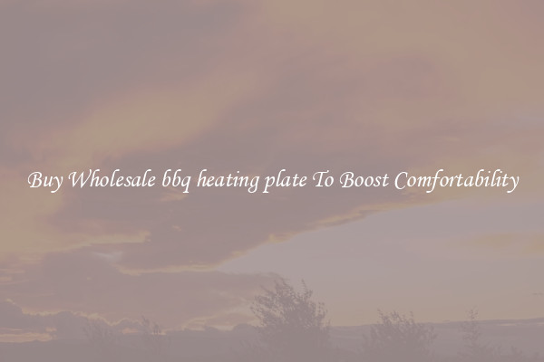 Buy Wholesale bbq heating plate To Boost Comfortability
