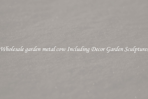Wholesale garden metal cow Including Decor Garden Sculptures