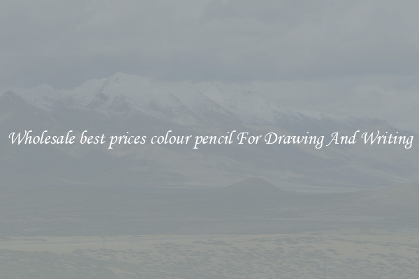 Wholesale best prices colour pencil For Drawing And Writing