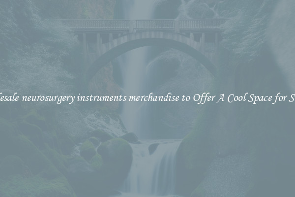Wholesale neurosurgery instruments merchandise to Offer A Cool Space for Storing