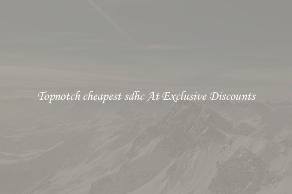 Topnotch cheapest sdhc At Exclusive Discounts
