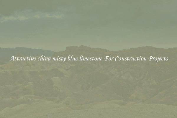 Attractive china misty blue limestone For Construction Projects
